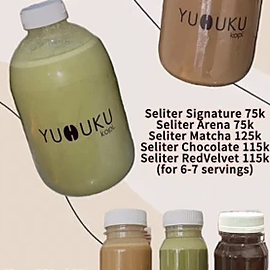 Botol bottled Yuhuku Kopi
